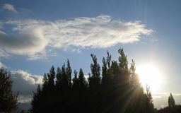 Rays and clouds