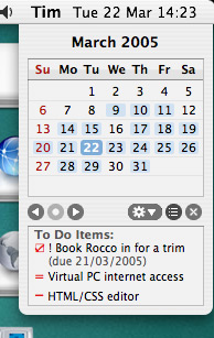 MenuCalendarClock