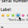 Change file colour label