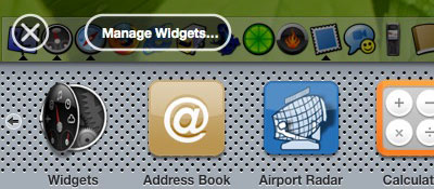Widget gallery
