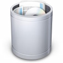 Full trash icon