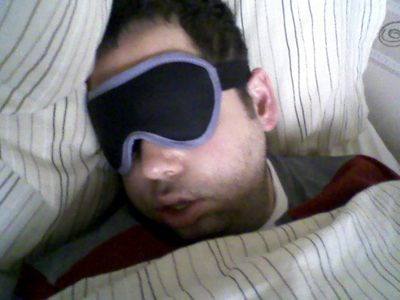 Photo of me asleep
